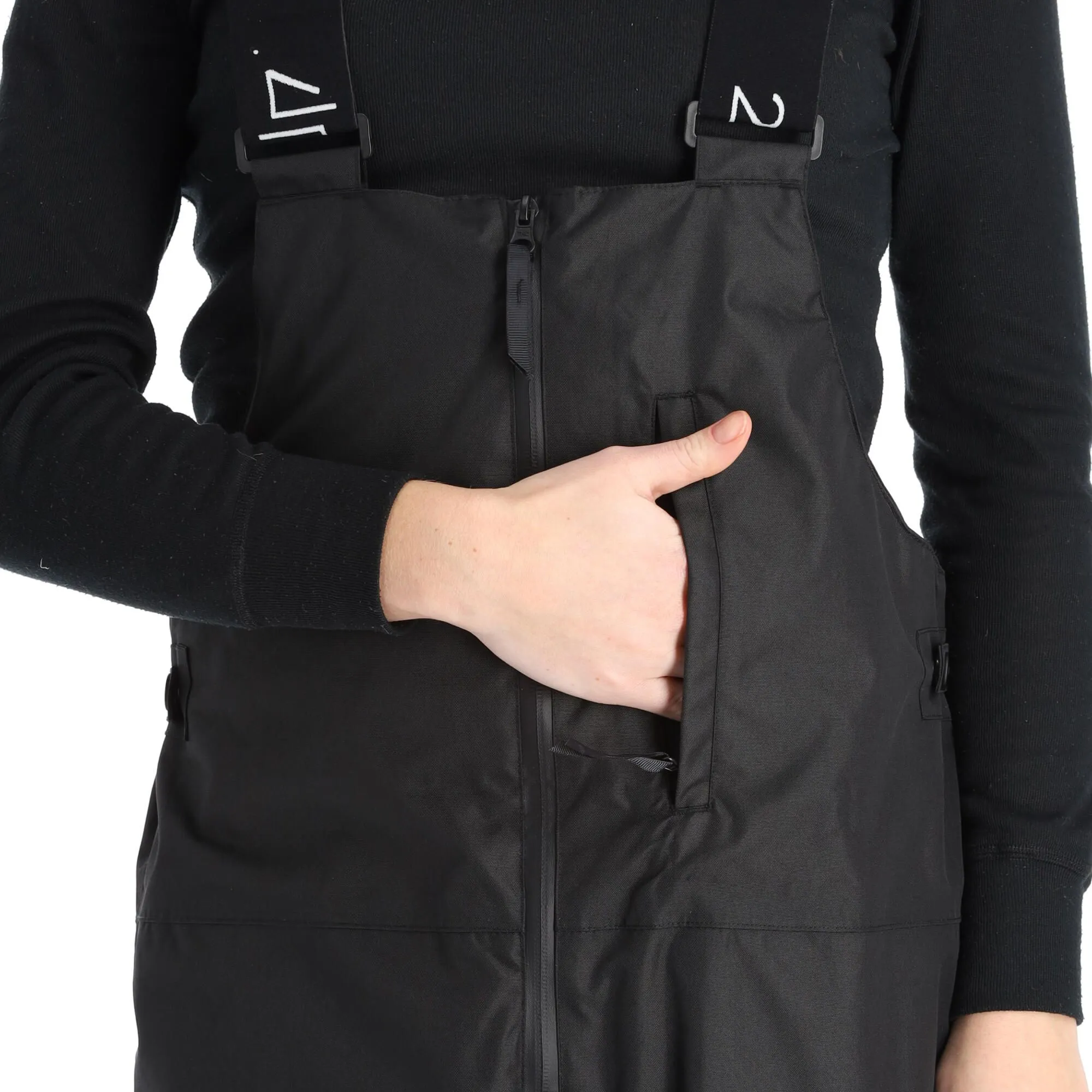 2117 Of Sweden, Bib Pant Backa Skibroek Dames Zwart 6 2117 Of Sweden, Bib Pant Backa Skibroek Dames Zwart - Afbeelding 6