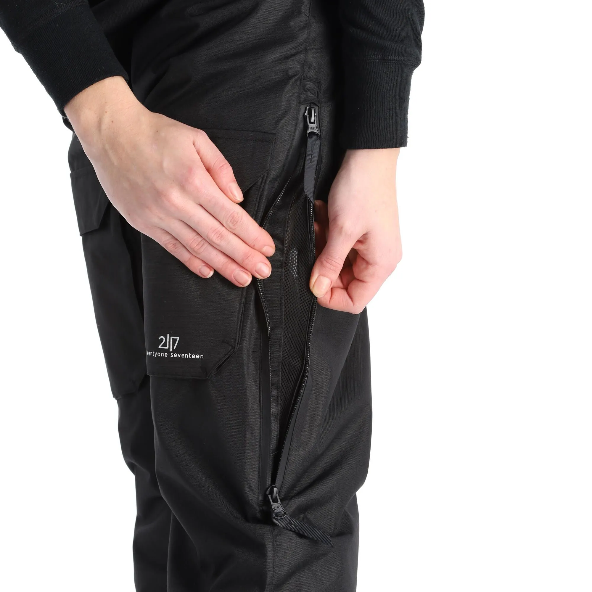 2117 Of Sweden, Bib Pant Backa Skibroek Dames Zwart 7 2117 Of Sweden, Bib Pant Backa Skibroek Dames Zwart - Afbeelding 7