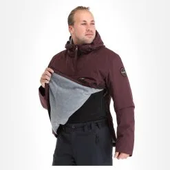 Napapijri, Rainforest Winter 3 (2022/2023) Winter Anorak Heren Burgundy Fudge Paars -Cmp Ski-uitrusting Winkel 22napap111v9 bi 06