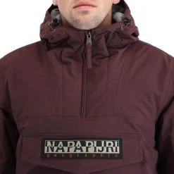 Napapijri, Rainforest Winter 3 (2022/2023) Winter Anorak Heren Burgundy Fudge Paars -Cmp Ski-uitrusting Winkel 22napap111v9 bi 07