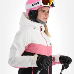 O'Neill, Aplite Ski-jas Dames Colour Block Snow Wit -Cmp Ski-uitrusting Winkel 22o nei103v2 bi 05