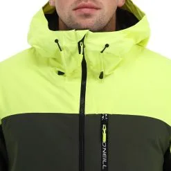 O'Neill, Carbon Ski-jas Heren Colour Block Pyranine Geel 17 O'Neill, Carbon Ski-jas Heren Colour Block Pyranine Geel -Cmp Ski-uitrusting Winkel 22o nei108v2 bi 07