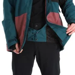 O'Neill, Jigsaw Ski-jas Heren Colour Block Deap Teal Blauw -Cmp Ski-uitrusting Winkel 22o nei109v3 bi 09