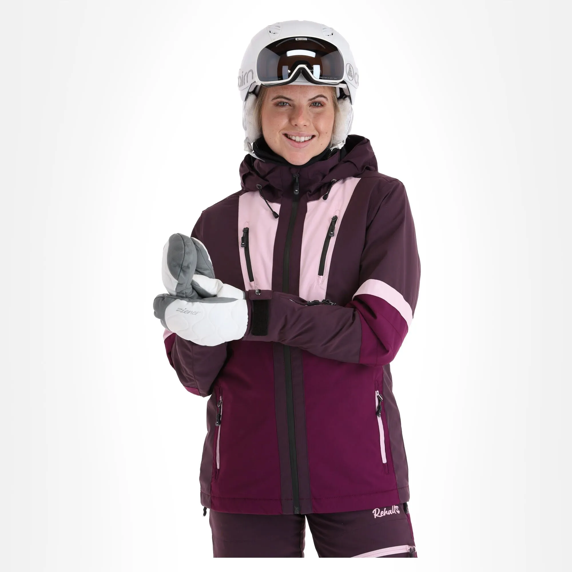 Rehall, Evy-R Ski-jas Dames Plum Perfect Paars 1 Rehall, Evy-R Ski-jas Dames Plum Perfect Paars