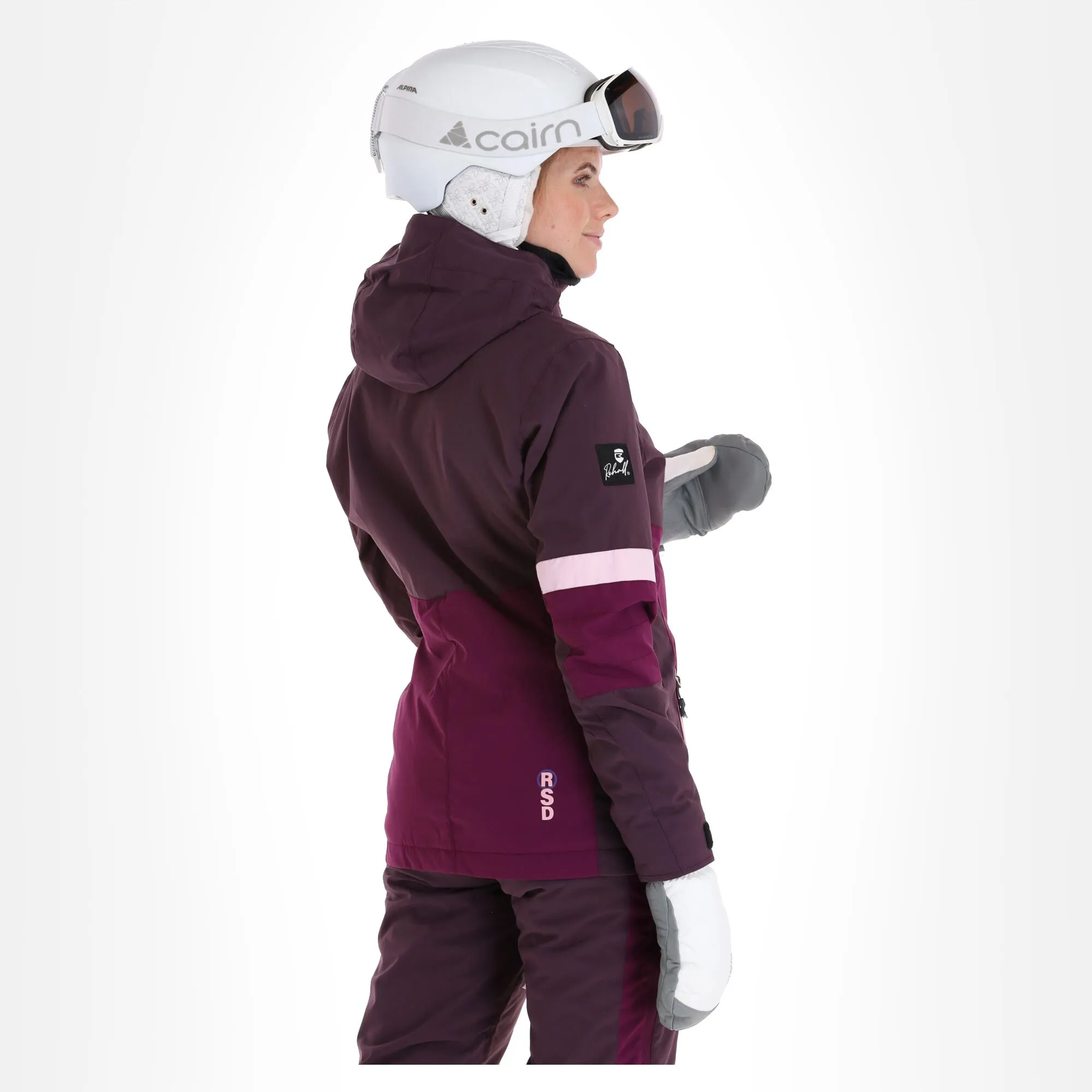 Rehall, Evy-R Ski-jas Dames Plum Perfect Paars 2 Rehall, Evy-R Ski-jas Dames Plum Perfect Paars - Afbeelding 2