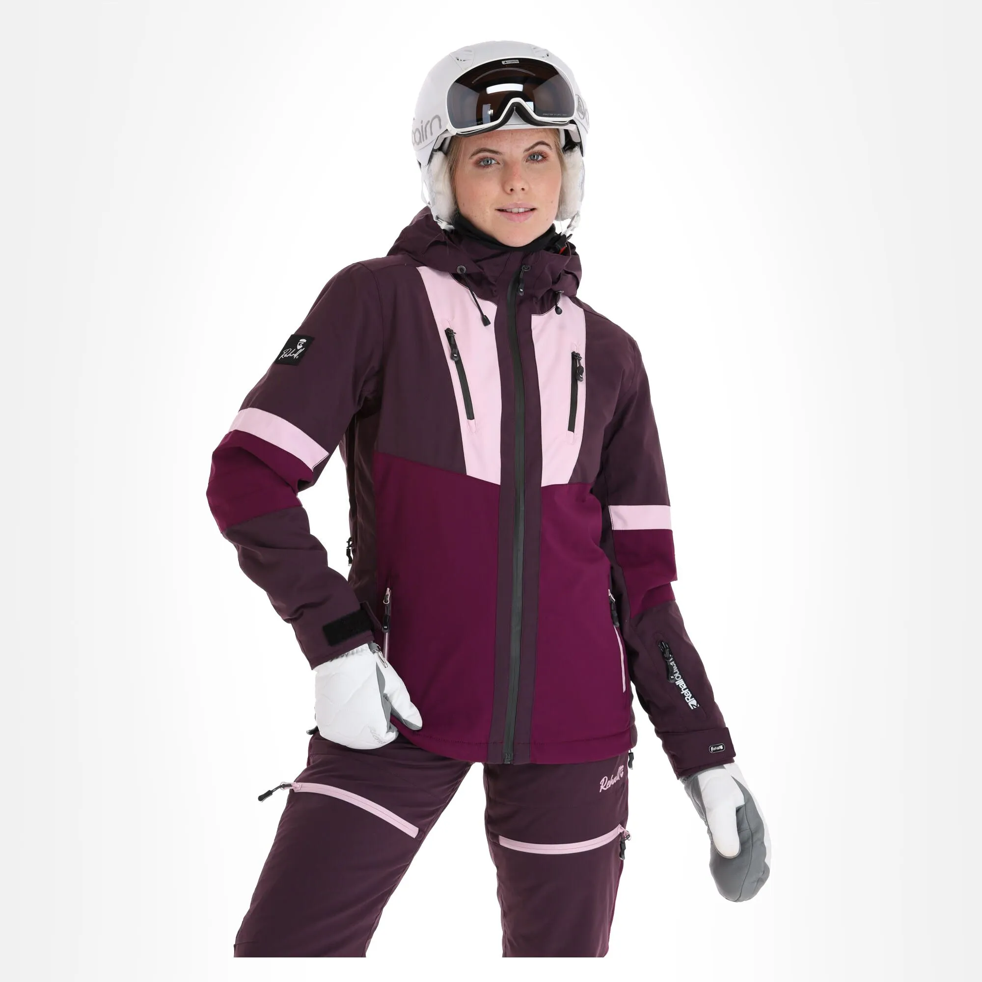 Rehall, Evy-R Ski-jas Dames Plum Perfect Paars 3 Rehall, Evy-R Ski-jas Dames Plum Perfect Paars - Afbeelding 3