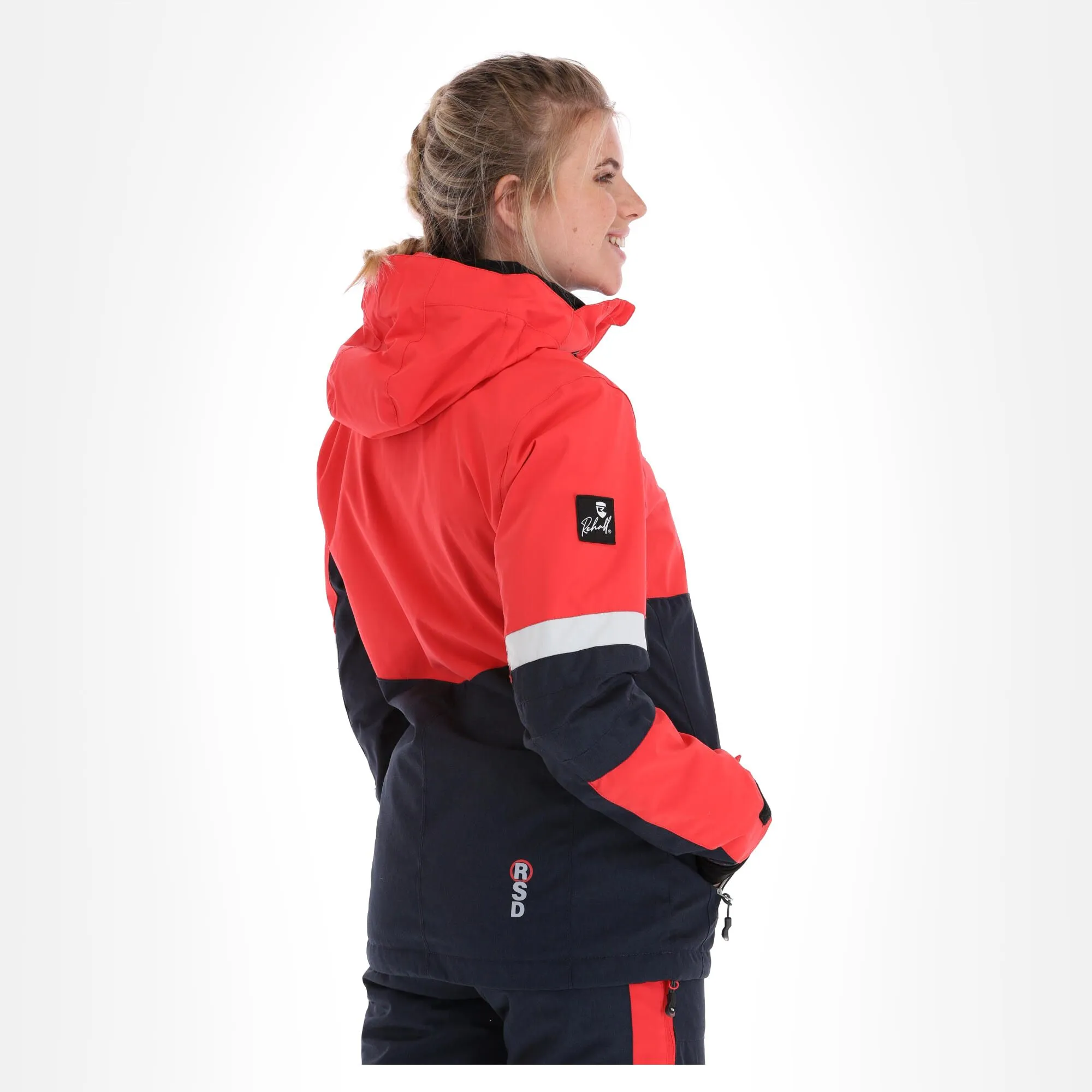 Rehall, Evy-R Ski-jas Dames Coral Roze 2 Rehall, Evy-R Ski-jas Dames Coral Roze - Afbeelding 2