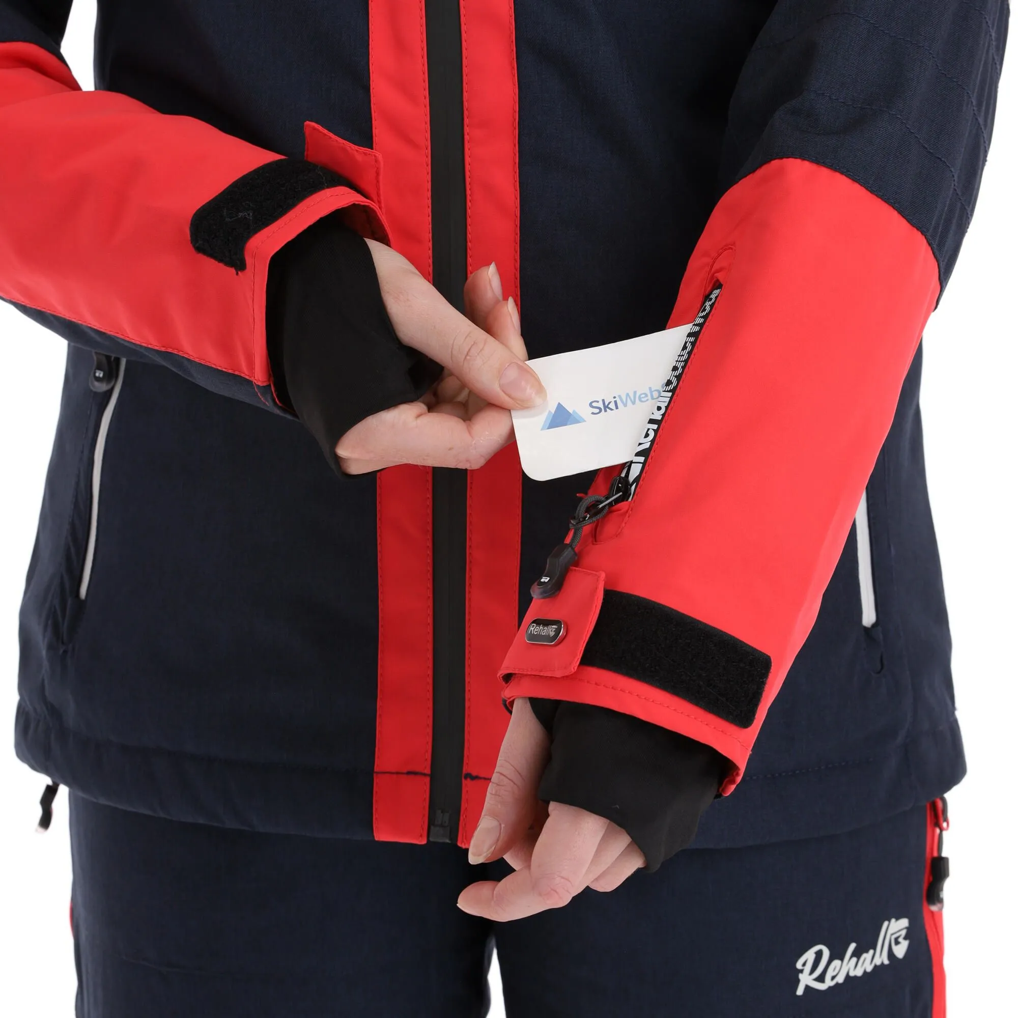 Rehall, Evy-R Ski-jas Dames Coral Roze 8 Rehall, Evy-R Ski-jas Dames Coral Roze - Afbeelding 8