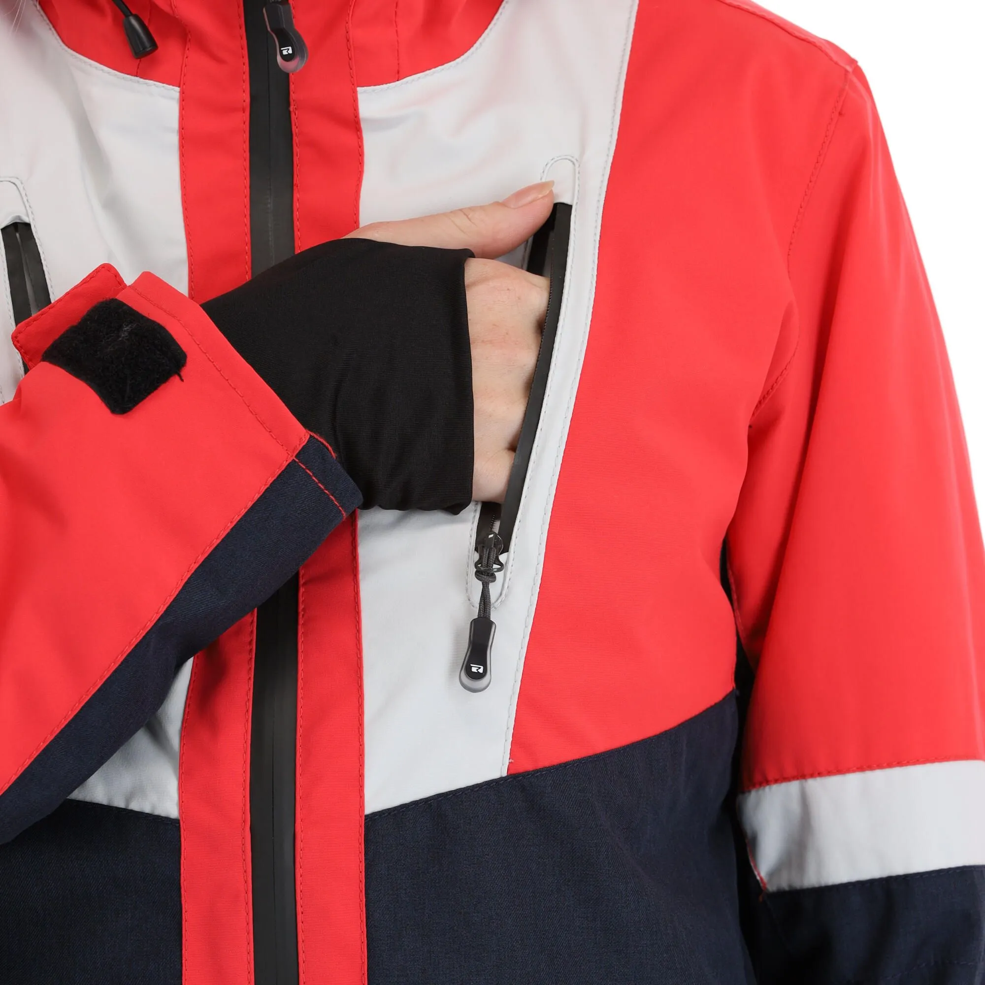 Rehall, Evy-R Ski-jas Dames Coral Roze 10 Rehall, Evy-R Ski-jas Dames Coral Roze - Afbeelding 10