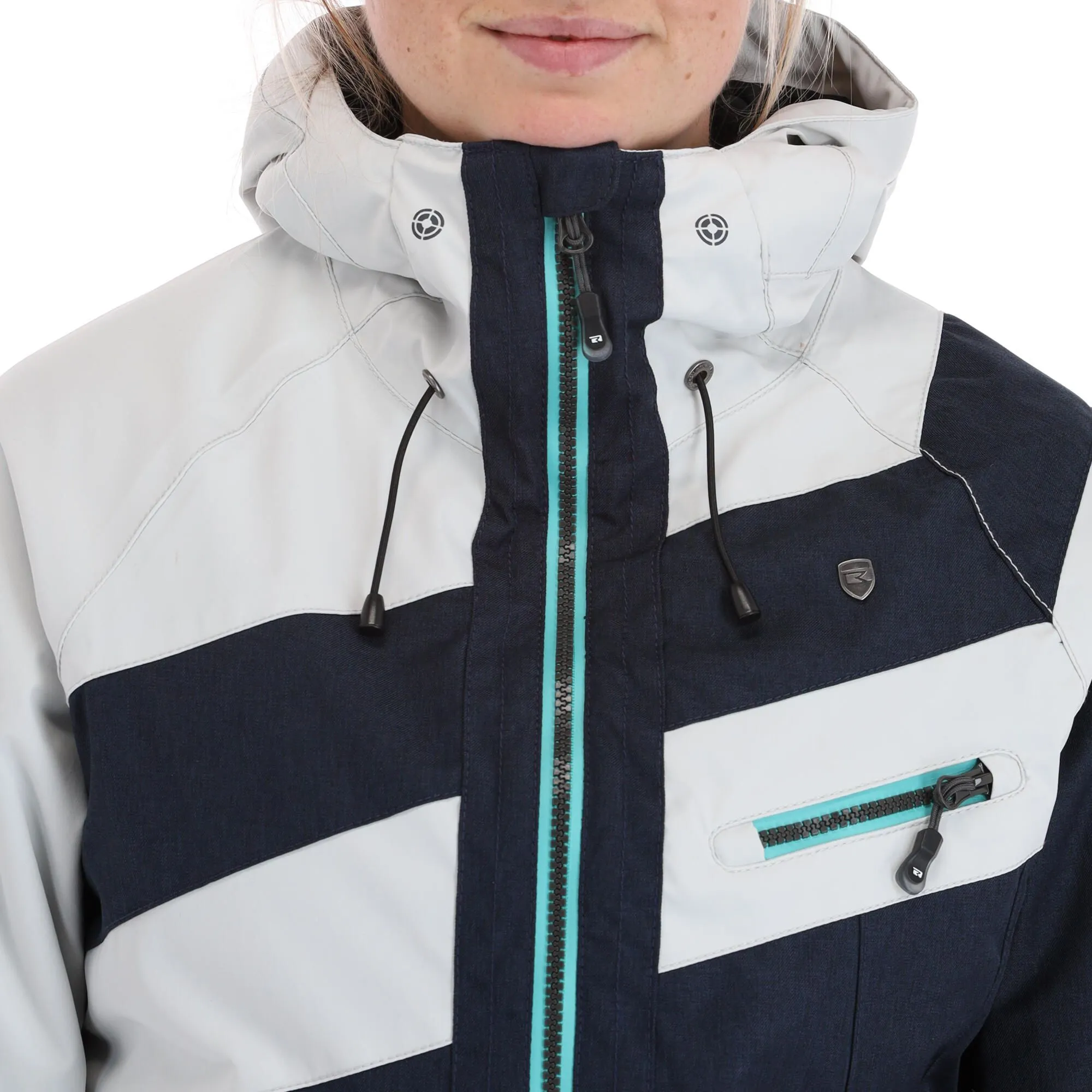 Rehall, Maus-R Ski-jas Dames Glacier Blauw 9 Rehall, Maus-R Ski-jas Dames Glacier Blauw - Afbeelding 9