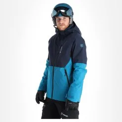Tenson, Yoke Ski Jacket Ski-jas Heren Turquoise Blauw -Cmp Ski-uitrusting Winkel 22tenso110v2 bi 04