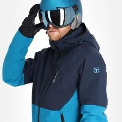 Tenson, Yoke Ski Jacket Ski-jas Heren Turquoise Blauw -Cmp Ski-uitrusting Winkel 22tenso110v2 bi 05