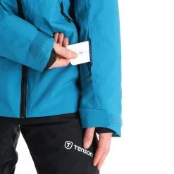 Tenson, Yoke Ski Jacket Ski-jas Heren Turquoise Blauw -Cmp Ski-uitrusting Winkel 22tenso110v2 bi 08