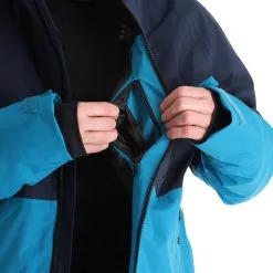 Tenson, Yoke Ski Jacket Ski-jas Heren Turquoise Blauw -Cmp Ski-uitrusting Winkel 22tenso110v2 bi 13