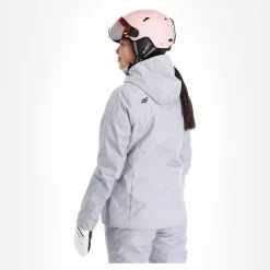 Cmp Ski-uitrusting Winkel -Cmp Ski-uitrusting Winkel 4f kudn001 aa jas gevoerd dames cold light melange grijs 224fxxx101v1 BI 03