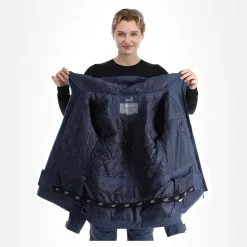 4F, Kudn001 Ski-jas Dames Denim Blauw -Cmp Ski-uitrusting Winkel 4f kudn001 aa jas gevoerd dames denim blauw 224fxxx101v3 BI 06