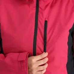 4F, Kudn002 Ski-jas Dames Hot Roze -Cmp Ski-uitrusting Winkel 4f kudn002 aa jas gevoerd dames hot roze 224fxxx102v4 BI 10