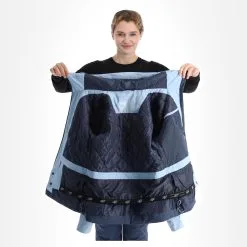 4F, Kudn002 Ski-jas Dames Light Blauw -Cmp Ski-uitrusting Winkel 4f kudn002 aa jas gevoerd dames light blauw 224fxxx102v3 BI 06