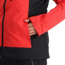 4F, Kudn002 Ski-jas Dames Rood -Cmp Ski-uitrusting Winkel 4f kudn002 aa jas gevoerd dames rood 224fxxx102v2 BI 11
