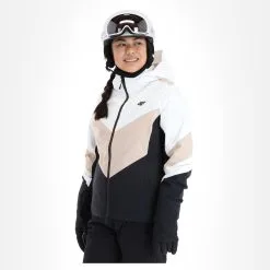 4F, Kudn008 Ski-jas Dames Beige