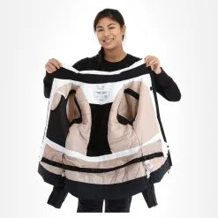 4F, Kudn008 Ski-jas Dames Beige -Cmp Ski-uitrusting Winkel 4f kudn008 aa jas gevoerd dames beige 224fxxx104v2 BI 06