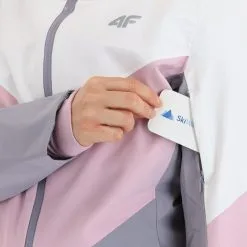 4F, Kudn008 Ski-jas Dames Light Roze 21 4F, Kudn008 Ski-jas Dames Light Roze -Cmp Ski-uitrusting Winkel 4f kudn008 aa jas gevoerd dames light roze 224fxxx104v3 BI 09