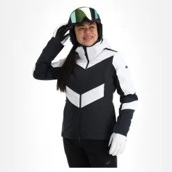 4F, Kudn011 Ski-jas Dames Deep Zwart