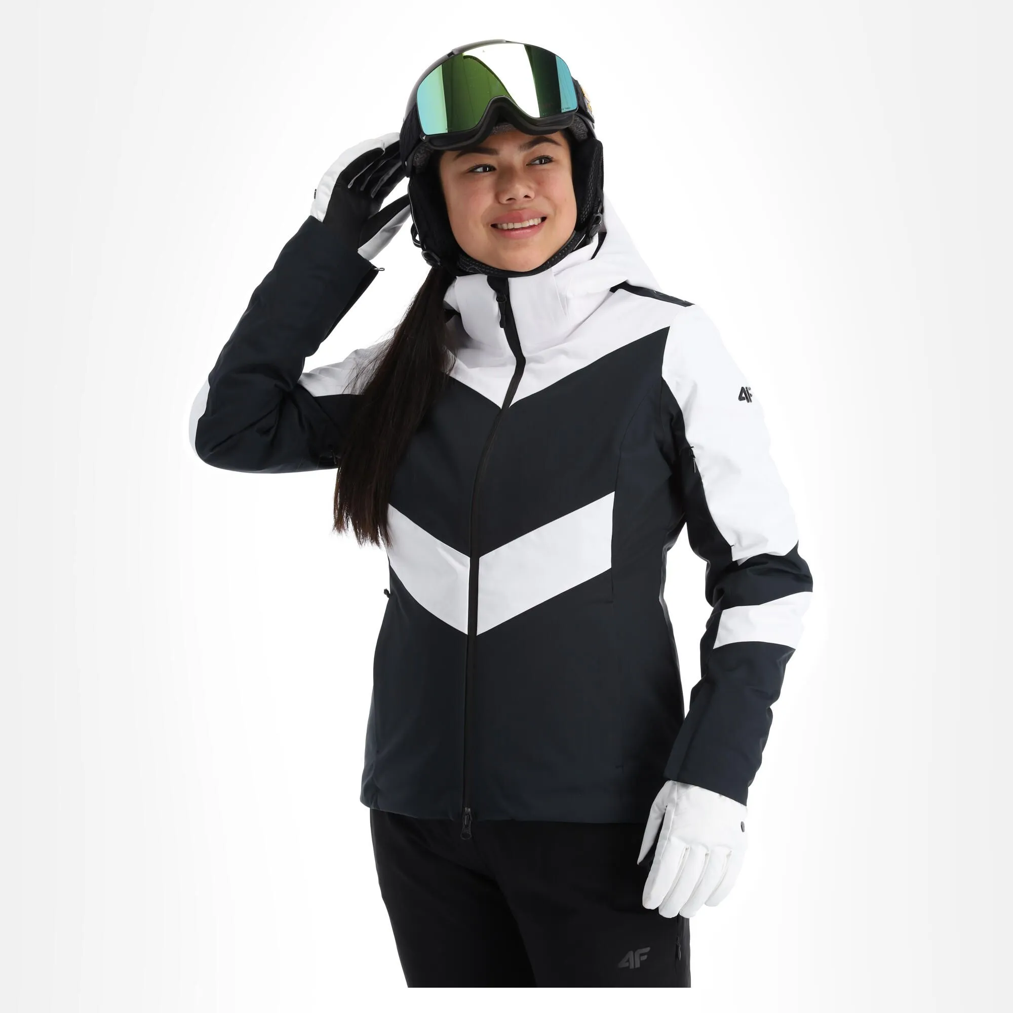 4F, Kudn011 Ski-jas Dames Deep Zwart 1 4F, Kudn011 Ski-jas Dames Deep Zwart