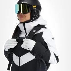 4F, Kudn011 Ski-jas Dames Deep Zwart 17 4F, Kudn011 Ski-jas Dames Deep Zwart -Cmp Ski-uitrusting Winkel 4f kudn011 aa jas gevoerd dames deep zwart 224fxxx105v1 BI 05