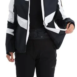 4F, Kudn011 Ski-jas Dames Deep Zwart 21 4F, Kudn011 Ski-jas Dames Deep Zwart -Cmp Ski-uitrusting Winkel 4f kudn011 aa jas gevoerd dames deep zwart 224fxxx105v1 BI 09