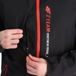 4F, Kumn003 Ski-jas Heren Deep Zwart -Cmp Ski-uitrusting Winkel 4f kumn003 aa jas gevoerd heren deep zwart 224fxxx107v3 BI 13