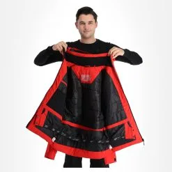 4F, Kumn003 Ski-jas Heren Rood -Cmp Ski-uitrusting Winkel 4f kumn003 aa jas gevoerd heren rood 224fxxx107v2 BI 06