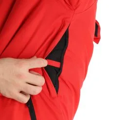 4F, Kumn003 Ski-jas Heren Rood -Cmp Ski-uitrusting Winkel 4f kumn003 aa jas gevoerd heren rood 224fxxx107v2 BI 10