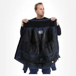 4F, Kumn004 Ski-jas Heren Navy Blauw -Cmp Ski-uitrusting Winkel 4f kumn004 aa jas gevoerd heren navy blauw 224fxxx108v2 BI 06