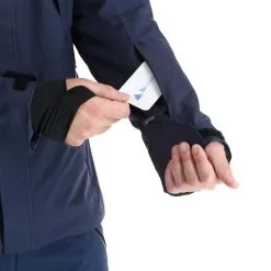 4F, Kumn004 Ski-jas Heren Navy Blauw -Cmp Ski-uitrusting Winkel 4f kumn004 aa jas gevoerd heren navy blauw 224fxxx108v2 BI 07