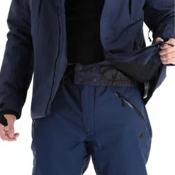 4F, Kumn004 Ski-jas Heren Navy Blauw -Cmp Ski-uitrusting Winkel 4f kumn004 aa jas gevoerd heren navy blauw 224fxxx108v2 BI 09