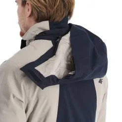 4F, Kumn008 Ski-jas Heren Dark Blauw -Cmp Ski-uitrusting Winkel 4f kumn008 aa jas gevoerd heren dark blauw 224fxxx109v2 BI 12