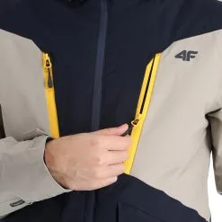 4F, Kumn008 Ski-jas Heren Dark Blauw -Cmp Ski-uitrusting Winkel 4f kumn008 aa jas gevoerd heren dark blauw 224fxxx109v2 BI 13