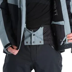 4F, Kumn011 Ski-jas Heren Deep Zwart -Cmp Ski-uitrusting Winkel 4f kumn011 aa jas gevoerd heren deep zwart 224fxxx111v1 BI 07