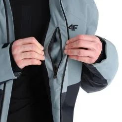 4F, Kumn011 Ski-jas Heren Deep Zwart -Cmp Ski-uitrusting Winkel 4f kumn011 aa jas gevoerd heren deep zwart 224fxxx111v1 BI 11