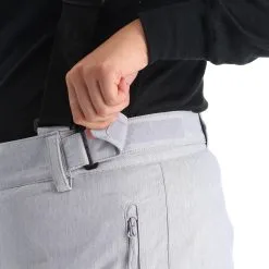 4F, Spdn001 Skibroek Dames Cold Light Melange Grijs -Cmp Ski-uitrusting Winkel 4f spdn001 ba skibroek gevoerd dames cold light melange grijs 224fxxx112v2 BI 07