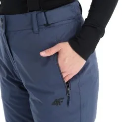 4F, Spdn001 Skibroek Dames Denim Blauw -Cmp Ski-uitrusting Winkel 4f spdn001 ba skibroek gevoerd dames denim blauw 224fxxx112v3 BI 08