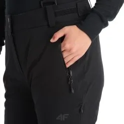4F, Spdn004 Skibroek Dames Deep Zwart -Cmp Ski-uitrusting Winkel 4f spdn004 ba skibroek gevoerd dames deep zwart 224fxxx114v1 BI 10