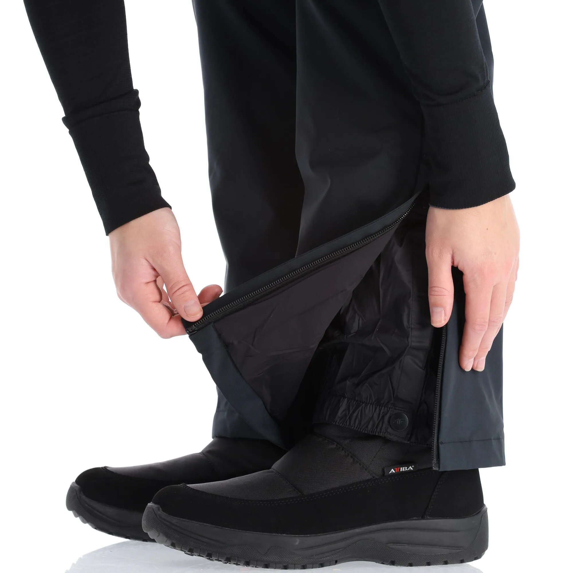 4F, Spdn006 Skibroek Dames Deep Zwart 8 4F, Spdn006 Skibroek Dames Deep Zwart - Afbeelding 8