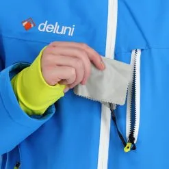 Deluni, Challenger 3 Ski-jas Heren Sky Blauw -Cmp Ski-uitrusting Winkel aa10del010g bi 09