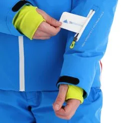 Deluni, Challenger 3 Ski-jas Heren Sky Blauw -Cmp Ski-uitrusting Winkel aa10del010g bi 12