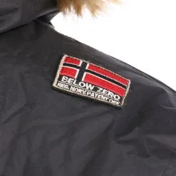 Geographical Norway, Barman Men 068 Bs2 Winter Anorak Heren Zwart -Cmp Ski-uitrusting Winkel aa19geow10a bi 013