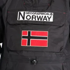 Geographical Norway, Barman Men 068 Bs2 Winter Anorak Heren Zwart -Cmp Ski-uitrusting Winkel aa19geow10a bi 07
