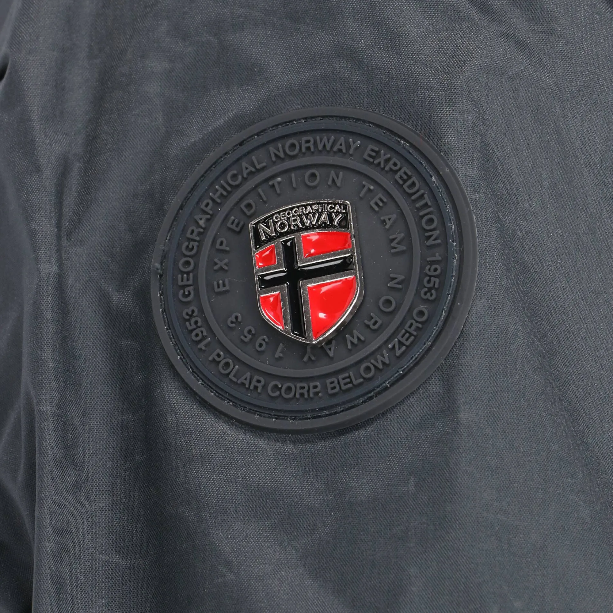 Geographical Norway, Barman Men 068 Bs2 Winter Anorak Heren Dark Grijs 10 Geographical Norway, Barman Men 068 Bs2 Winter Anorak Heren Dark Grijs - Afbeelding 10