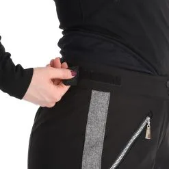 Almgwand, Schusselkopf Skibroek Dames Grijs, Zwart -Cmp Ski-uitrusting Winkel almgwand schusselkopf ba skibroek gevoerd dames grijs zwart 22almgw102v1 BI 06